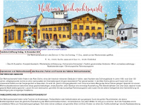 weihnachtsmarkt-hallein.at Webseite Vorschau