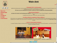 wein-amt.at Webseite Vorschau