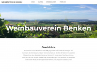 weinbau-benken.ch Webseite Vorschau