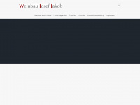 weinbau-jakob.de Webseite Vorschau