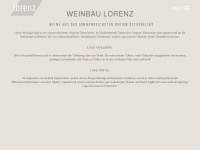weinbau-lorenz.at Webseite Vorschau