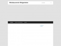 weinbauverein-weigenheim.de Webseite Vorschau