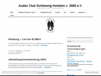 audaxclub-sh.de Webseite Vorschau
