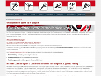 tsv-siegen.de Webseite Vorschau