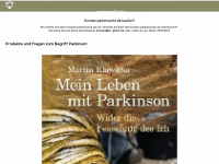 parkinson24.de Webseite Vorschau