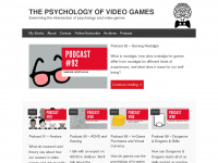 psychologyofgames.com Webseite Vorschau