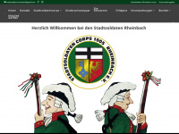 stadtsoldaten-rheinbach.de Webseite Vorschau