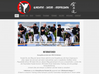 karate-erfelden.de Webseite Vorschau