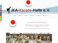 jka-halle.de Webseite Vorschau