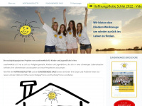 sunshine4kids.de Webseite Vorschau