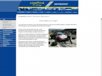 goodyear-motorsport.de Webseite Vorschau