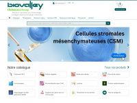 biovalley.fr Webseite Vorschau