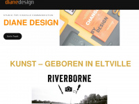 diane-design.de Webseite Vorschau