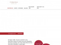creppresso.de Webseite Vorschau