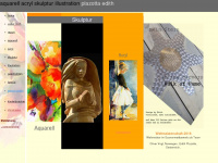 aquarell-skulptur.at Webseite Vorschau