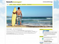 beachmanager.de Webseite Vorschau