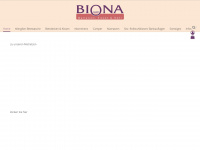 biona-shop.de Webseite Vorschau