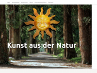 kunst-aus-der-natur.de Webseite Vorschau