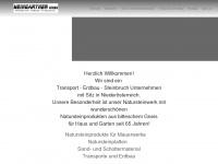 weingartner.at Webseite Vorschau