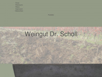 weingut-dr-scholl.de Webseite Vorschau