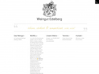 weingut-edelberg.de Webseite Vorschau