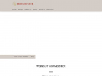 weingut-hofmeister.de Webseite Vorschau