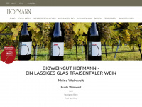 weingut-hofmann.at Webseite Vorschau