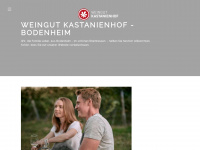 weingut-kastanienhof.de Webseite Vorschau
