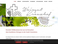 weingut-kreuzhof.de Webseite Vorschau