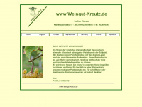 weingut-kreutz.de Webseite Vorschau