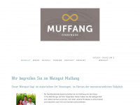 weingut-muffang.de Webseite Vorschau