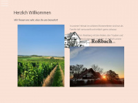 weingut-rossbach.de Webseite Vorschau
