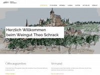 weingut-theo-schrack.de Webseite Vorschau