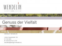 weingut-wendelin.at Webseite Vorschau