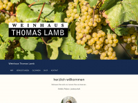 weinhaus-lamb.de Webseite Vorschau