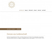 weinhaus-schumich.at Webseite Vorschau