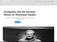 weinhaushaiden.at Webseite Vorschau