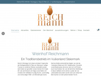 weinhof-reichmann.at Webseite Vorschau