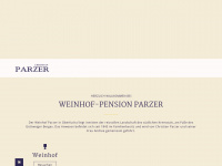 weinhof-parzer.at Webseite Vorschau