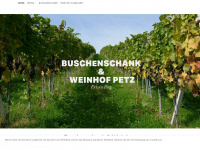 weinhof-petz.at Webseite Vorschau