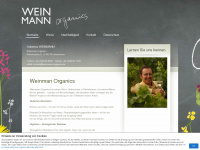weinmann-organics.de Webseite Vorschau