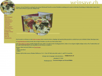 weinsave.ch Webseite Vorschau