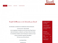 weinstube-baeumli.ch Webseite Vorschau