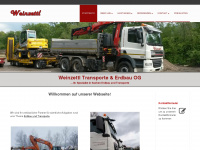 weinzettl-transporte.at Webseite Vorschau