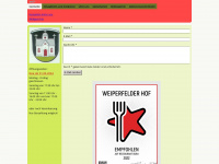 weiperfelder-hof.de Webseite Vorschau