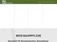 weis-baumpflege.de Webseite Vorschau