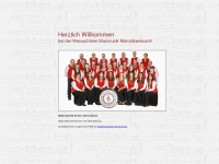 weisachtaler-blasmusik.de Webseite Vorschau