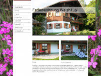 weishaeupl-zwiesel.de Webseite Vorschau