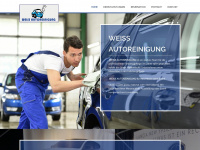 weiss-autoreinigung.ch Webseite Vorschau