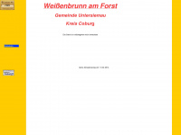 weissenbrunn-am-forst.de Webseite Vorschau